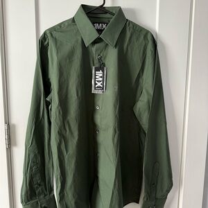 Men's Express Green Shirt - Large
